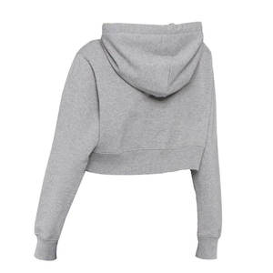 Sudadera Oversize para Mujer, 85% Algodón, 15% Poliéster, Estilo Urbano, con Estampado, Top Corto con Capucha - Product Image 3