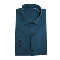 Camisas de Vestir para Hombre al por Mayor, con Botones, Transpirables, Antiarrugas, de Tela de Franela Ecológica, Manga Larga, Estilo Urbano