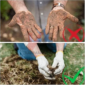 Gants de sécurité industriels résistants aux coupures de qualité supérieure certifiés EN388, enduits de nitrile, antidérapants, pour travaux de construction - Product Image 5