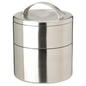 3 Pcs Round Stainless Steel Food Storage Container Set Leakproof Metal Bento <b>Lunch</b> <b>Box</b> Airtight Fresh Keeping <b>Box</b> With Clips - Product Image 2
