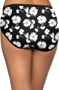 Braguitas de mujer de corte alto, refinadas, suaves, de punto liso, transpirables, elásticas, cómodas, de cobertura total, para uso diario, lavables. - Product Image 4