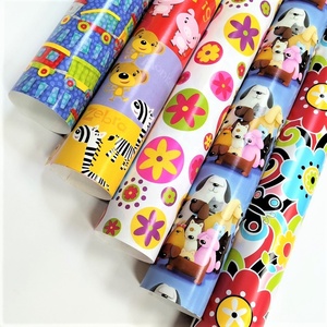 Rollos de Papel de Regalo con Dibujos Animados, Coloridos, para Niños, para Envolver Regalos de Cumpleaños - Product Image 1