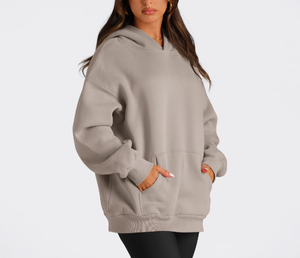 Oversized Hoodies Sweatshirts for Women Fall Fashion Sweatshirts Pullover Womens Plues Size <b>Clothes</b> with Pocket - Product Image 1