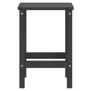 Table Adirondack de patio en PEHD, anthracite, 15x15x18.1 po - Product Image 4