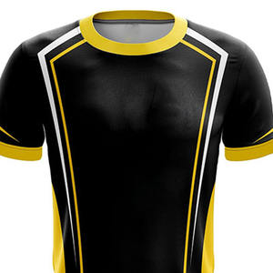 Maillot de jeu personnalisé pour l'e-sport, uniforme d'équipe pour tournoi, respirant, manches courtes, coupe classique, fabricant de maillots Samavia - Product Image 4
