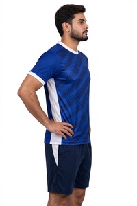 Ensemble uniforme de sport unisexe Shan Apparel pour baseball et football, respirant, séchage rapide, maillot et short pour entraînement et match - Product Image 3