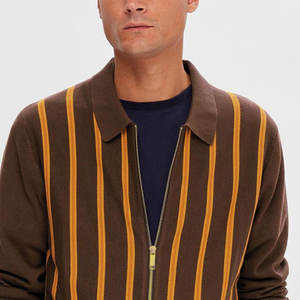 Cárdigan de punto para hombre, a la moda, para uso en exteriores, de manga larga, para invierno y otoño, en oferta. - Product Image 5