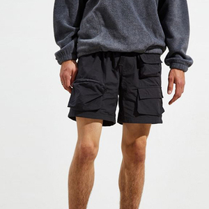 Shorts Cargo Décontractés d'Été pour Hommes, Taille Mi-Haute Élastique, 100% Polyester Toile, Séchage Rapide, Respirant, Écologique, Durable, OEM - Product Image 6