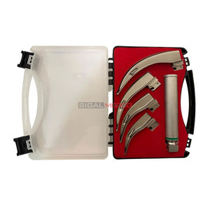 ชุดกล้องส่องตรวจกล่องเสียงแบบยืดหยุ่นใยแก้วนำแสงสแตนเลสแบบแมนนวลสำหรับแบรนด์ส่วนตัว คุณภาพสูง ระดับพรีเมียม ทนทาน สำหรับการแพทย์ - Product Image 1