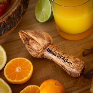 Presse-citron manuel en bois, résistant au lave-vaisselle, accessoire de cuisine - Product Image 1