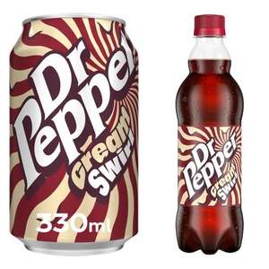 Dr Pepper Cream Swirl 24x330ml, Bebida Refrescante Importada, Refresco con Sabor, Venta al por Mayor, Bebida Carbonatada, Sabor Premium Estadounidense - Product Image 6