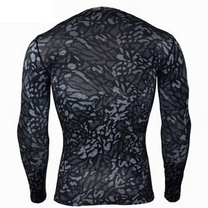 Rashguard de compression MMA professionnel de haute qualité avec logo personnalisé, manches courtes, respirant, anti-UV, nouveau style, service OEM - Product Image 4