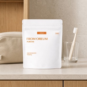 [FROM OREUM] Gamme de produits de toilette pour bagages – Recharge de dentifrice solide pour l'hygiène bucco-dentaire quotidienne et le soin personnel - Product Image 1