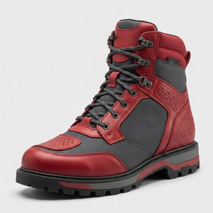 Comfortable Motorbike <b>Shoes</b> For <b>Men</b> Durable Riding Footwear Strong Grip For Long Ride And Travel Use - Product Image 3