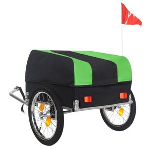 Remolque de Carga para Bicicleta de Alta Resistencia, Capacidad de 88 Libras, Ruedas Todoterreno de 16 Pulgadas, Diseño Plegable, Remolques Utilitarios Extraíbles e Impermeables - Product Image 3