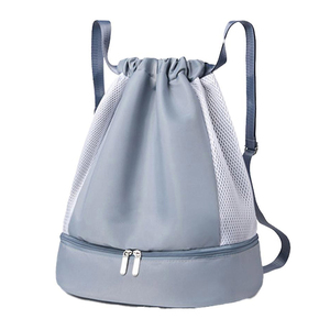 Wholesale Heavy Duty Oxford Sports Drawstring Bag Large Capacity Wet Dry Separation <b>Gym</b> <b>Backpack</b> for Men <b>Women</b> - Product Image 1