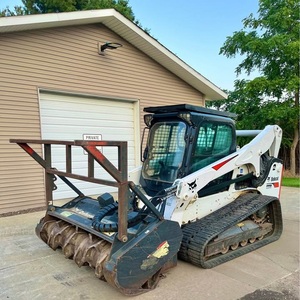Achetez le chargeur Bobcat T770 avec broyeur forestier, engin de terrassement, moteur, pompe haute performance et boîte de vitesses - Product Image 5