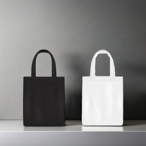 Sacs fourre-tout en toile de jute écologique avec logo personnalisé Caractéristiques pratiques et réutilisables pour le shopping - Product Image 2