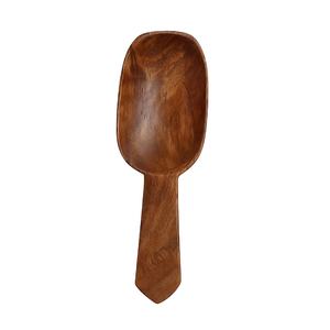 Cuillère à salade en bois classique de haute qualité, écologique, durable, lavable au lave-vaisselle, non toxique, légère, logo personnalisé, vente en gros - Product Image 4