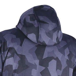 Sudadera con Capucha Corta y Holgada de Lujo para Hombre, Personalizada con Logotipo Bordado, de Felpa Ecológica de Algodón/Poliéster de Alto Gramaje - Product Image 6