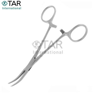 คีมหนีบหลอดเลือดแบบโค้ง พรีเมียม CRILE ขนาด 14.0 ซม. สำหรับผ่าตัด ทำจากสแตนเลส ใช้หนีบหลอดเลือด เครื่องมือแพทย์ - Product Image 6