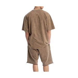 Conjunto Deportivo de Camiseta y Pantalones Cortos para Hombre, Diseño Moderno, Ropa Deportiva de Verano para Gimnasio, Running y Entrenamiento, Tela Transpirable, Proveedor Mayorista - Product Image 4