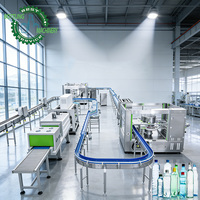 Planta Embotelladora de Agua Pura de 15000 BPH a Precio de Fábrica, Máquina Completa 3 en 1 para Llenado y Envasado de Agua