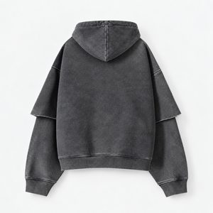 Regular Fit <b>Men's</b> Streetwear Fleece <b>Hoodie</b> 100% Cotton Quick Dry Lightweight Solid Winter Sweatshirt Casual Pullover Pocket - Product Image 5