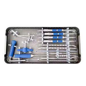Sistema de Tornillos Pediculares Espinales de Acero Inoxidable Quirúrgico de 6.5mm, Instrumentos Ortopédicos, Set de Cirugía General, Modelo Manual Dentavex CE - Product Image 2