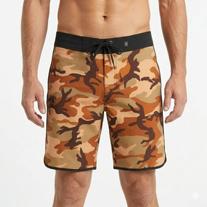 Shorts de plage pour hommes, légers, à séchage rapide, vêtements de bain de qualité supérieure, mode estivale - Product Image 3