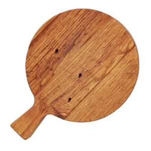 Tabla Redonda de Madera de Acacia Creativa para Pizza con Asa, Bandeja de Madera para Servir Queso y Pan, Tabla de Cortar para Cocina - ¡Venta Caliente! - Product Image 3