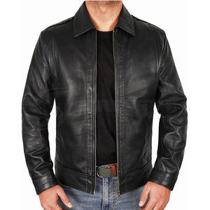Premium Leather <b>Jackets</b> For Men Modern Casual Look Comfortable Leather <b>Jackets</b> For Streetwear Fashion - Product Image 2