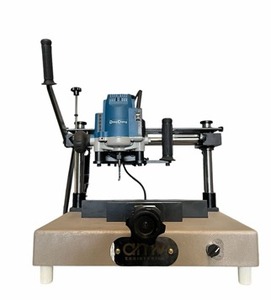 High quality single head aluminium router machine semi automatic for doors <b>windows</b> profile milling fabrication plant use - Product Image 3