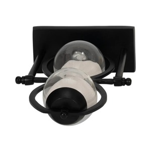 Sablier en verre noir de qualité supérieure, élégant et décoratif, idéal pour table console, table basse et décoration intérieure, provenant d'Inde. - Product Image 2