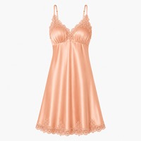 Ropa de Dormir Moderna para Mujer, Vestido Largo de Satén Suave con Bata a Juego, Elegante y Casual para el Hogar