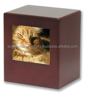 Wooden <b>Urn</b> Box For <b>Pet</b> <b>Ashes</b> Wood Cremation <b>Urns</b> For Cat and Dog <b>Ashes</b> Rosewood <b>Urns</b> At low price - Product Image 4