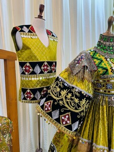 Afghan Kuchi <b>Dress</b> Handcrafted Traditional Look for <b>Weddings</b> Celebrations <b>Long</b> <b>Sleeve</b> Embroidered Frock Women Casual <b>Dresses</b> - Product Image 4