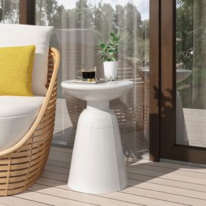 Grande Tavolino da Esterno in Metallo per Spazi All'aperto - Product Image 1