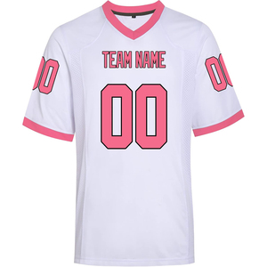 เสื้อฟุตบอลอเมริกันขายส่งแบบมืออาชีพ ผ้าแห้งเร็ว ผู้ผลิตชุดทีม OEM สำหรับเยาวชน โรงเรียน และสโมสร - Product Image 1