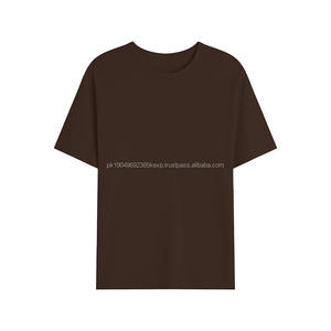 T-shirt unisexe à manches courtes en coton pur 180g, avec logo personnalisé OEM, broderie, impression, design, t-shirt publicitaire de classe solide, impression - Product Image 4