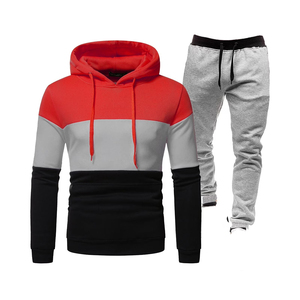 Conjunto de Chándal de Invierno de Alta Calidad para Hombre, Sudadera y Pantalones de Forro Polar, Chándal Personalizado, Sudadera con Capucha Gruesa Regular 100% - Product Image 4