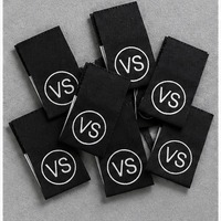 Étiquettes tissées personnalisées avec le nom de la marque, étiquettes cousues pour vêtements, accessoires et sacs