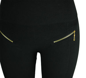 Leggings de Yoga de Color Puro, Diseño Nuevo, Cintura Alta, Moldeadores, para Mujer, Leggings Elásticos de Alta Calidad con Cierre y Botones - Product Image 6