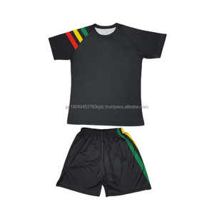 Maillots de football professionnels 100% polyester séchage rapide équipe porter uniforme ensemble de sport confortable pour adultes Style France - Product Image 1