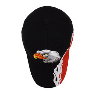 Wholesale Custom Quality Sporty Unisex K-Frame Snapback Baseball Hat Cap 5-Panel Structured Outdoor Sports Hat Embroidered Logo - Product Image 3