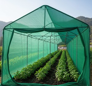 Green Agro <b>Mesh</b> <b>Plastic</b> Net Shade Net Tunnel Cover for Greenhouse Vegetable Garden Crop Protection - Product Image 2