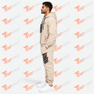 Conjunto Deportivo para Hombre, de Secado Rápido, Estilo Urbano, con Sudadera con Cremallera, 400 GSM, Felpa de Algodón, para Invierno, Gimnasio, Marca Privada OEM - Product Image 3