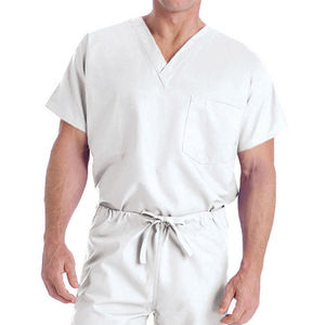 Unisex Medical Nursing <b>Scrub</b> Suits Pocket Wholesale Short Sleeve <b>Scrub</b> <b>Sets</b> for Men Women Hospital Uniforms Canvas Fabric - Product Image 1