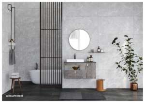 Azulejos de Porcelana Tallados de Alta Calidad, 60x120cm, 600x1200mm, 24x48 Pulgadas, Elegantes Azulejos para Paredes y Pisos Interiores con Superficie Tallada - Product Image 2