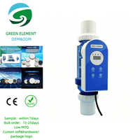 GR Smart WiFi Titanplatten-Salzwasser-Chlorinator-System 15-40 G/h Minder Pool-Chlorgenerator Salzchlorinator für Schwimmbäder